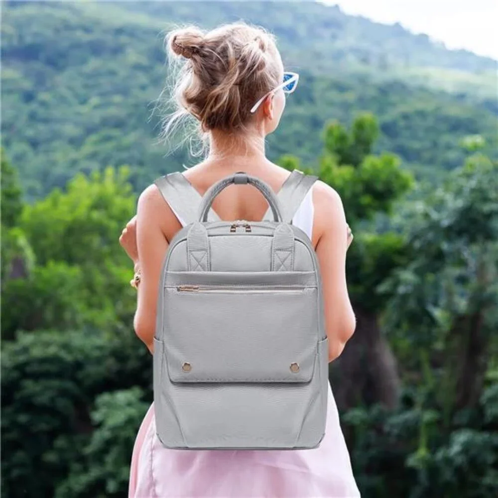 Laptop Backpack Women Travel Backpack 15.6 Inch Teacher Bag Waterproof